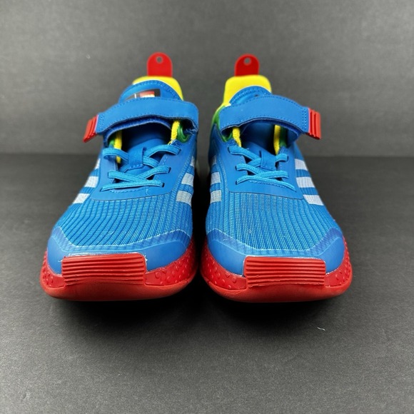 New Adidas Lego X running sport unisex kids size 5.5 lace up tennis shoes - Picture 6 of 11